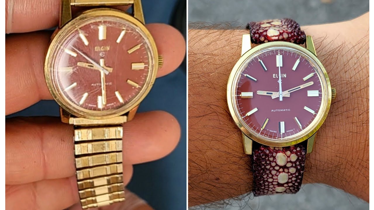 RESTAURACIÓN DE RELOJ ELGIN,  UNA JOYA DEL TIEMPO