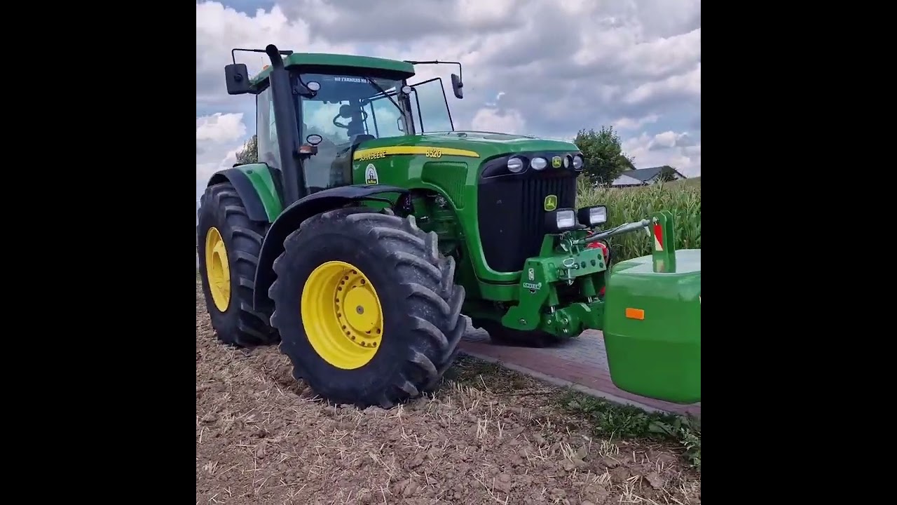 John deere 8520 o mocy 300KM, masie ponad 14t do wynajęcia w Agro Wynajem