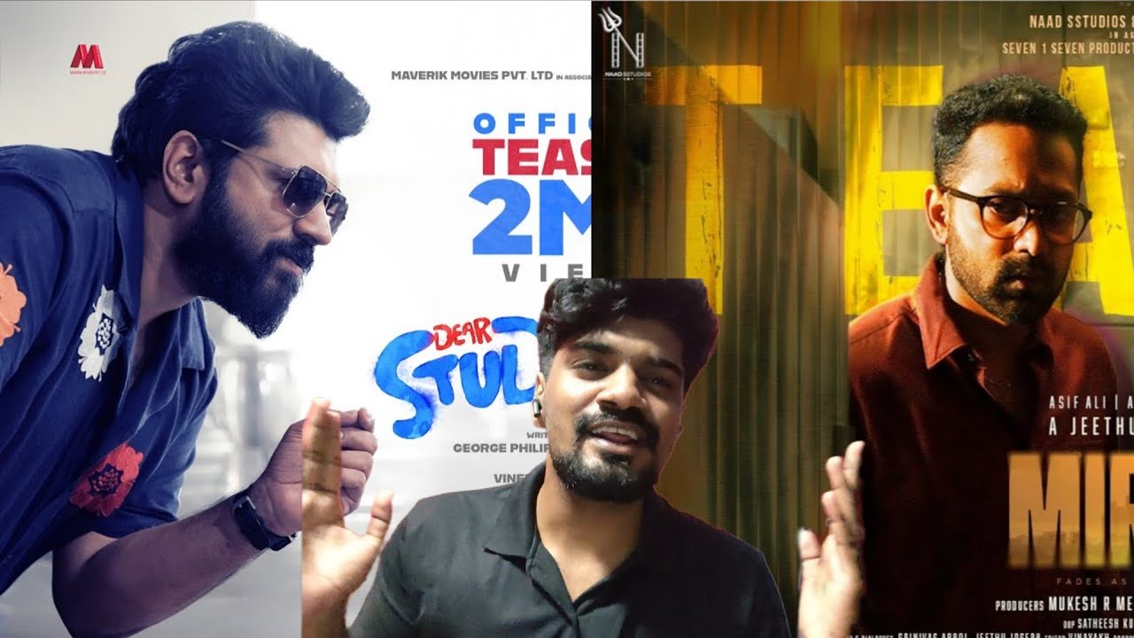 Rande perum kollaam 😀💗 - DEAR STUDENTS AND MIRAGE TEASER REACTION #nivinpauly #asifaliofficial 