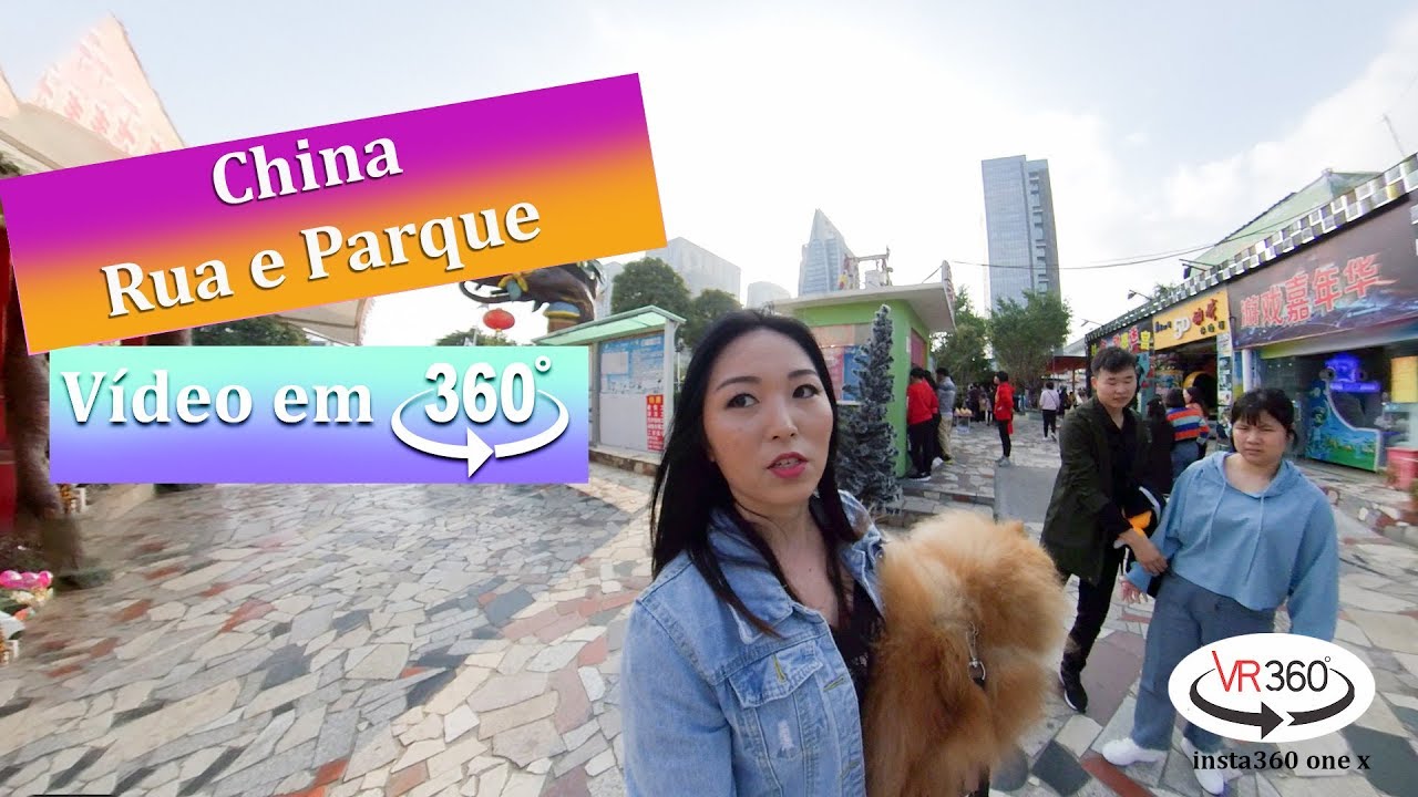 Final - Venha conhecer onde eu moro na china vídeo em 360 graus - insta360 one x