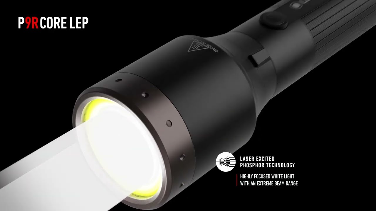Ledlenser P9R Core LEP Extreme Distance Hand Torch (1300 Metre Beam Distance)
