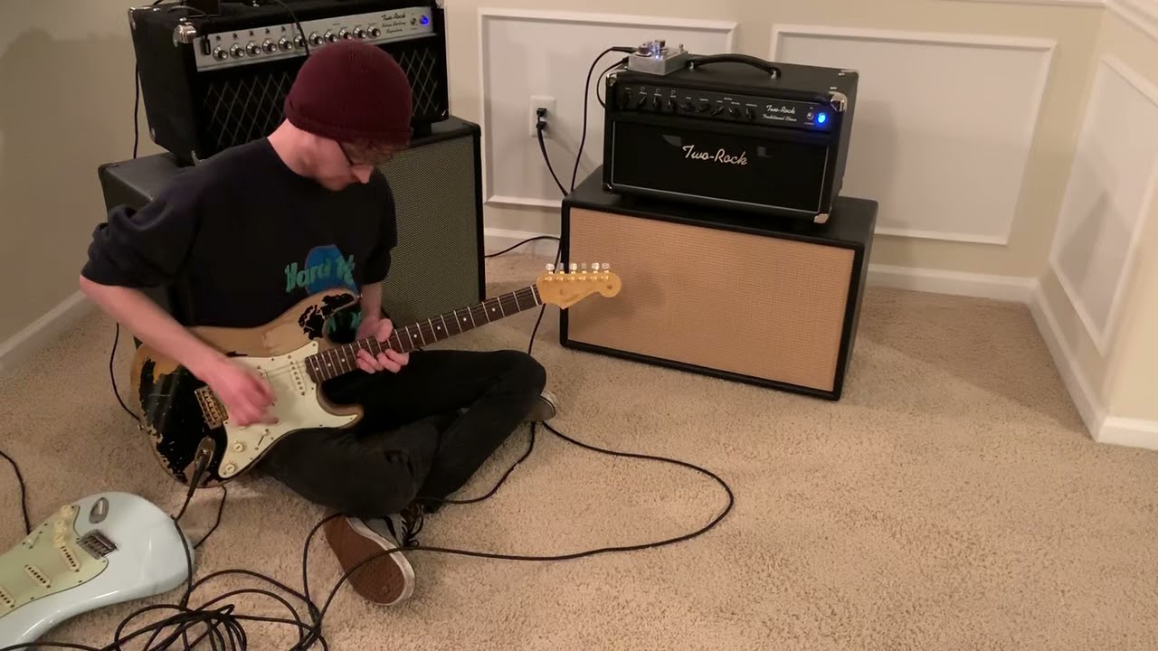 Amazing blues playing on a Two Rock Tone Kingtone Duellist Mark Foley Big Iron Low Wind