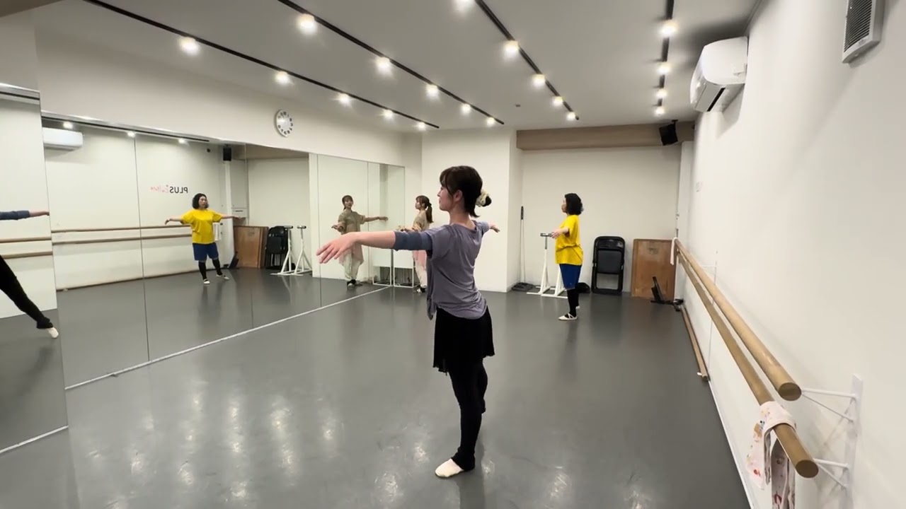 ♪【バレエ】 21:15~22:15 Hisaki先生クラスレッスンの様子｜2026年03月09日