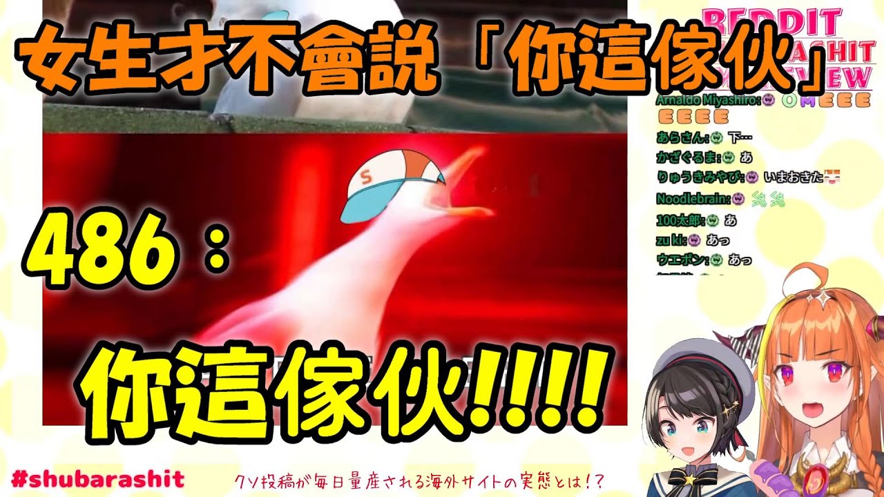 【桐生可可 x 大空昴】486陪會長看迷因梗圖片段合集【Hololive/ホロライブ】【vtuber中文字幕】