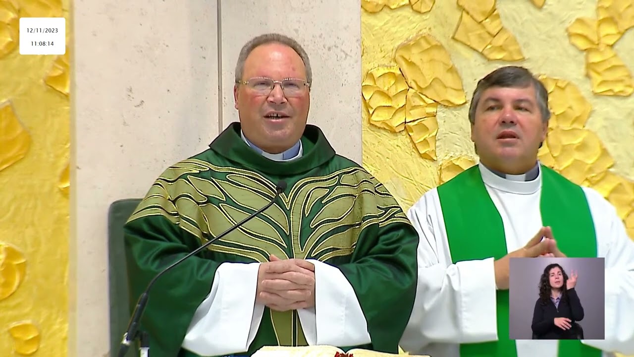 Missa  desde a Basílica da Santíssima Trindade do Santuário de Fátima 12.11.2023