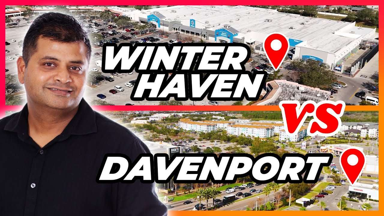 Living in WINTER HAVEN vs DAVENPORT | Should I Move to Winter Haven or Davenport Florida?? 🤔