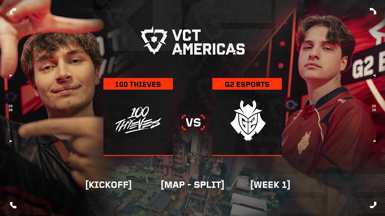 100T vs. G2 - VCT Americas Kickoff - W1D3 - Map 03