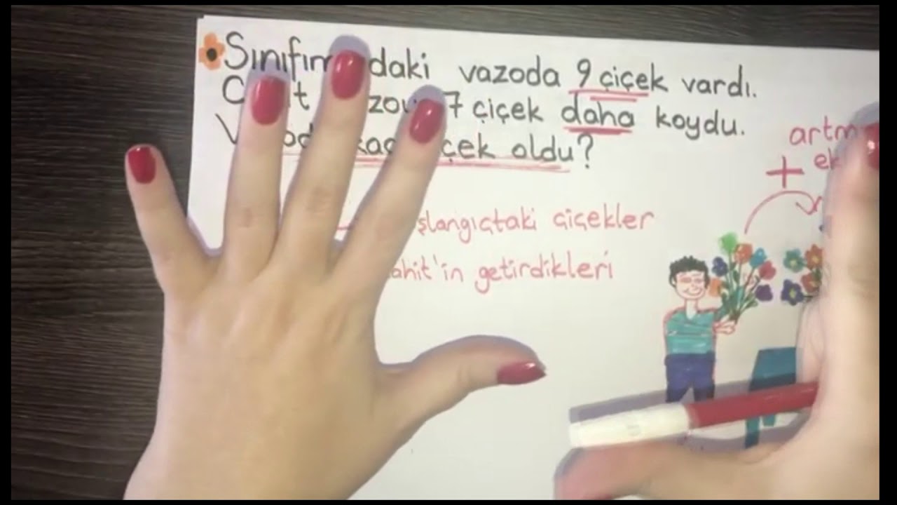1 Sınıf Toplama - Çıkarma Problemleri