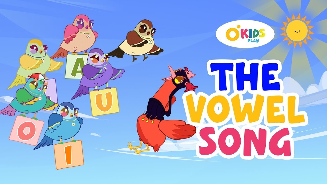 THE VOWEL SONG (ft. Dione) - OKids Play | Best English Nursery Rhymes & Kids Songs