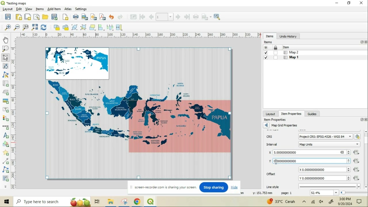 Creating Map Visualization with QGIS Software