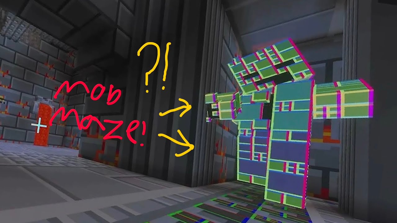 Mob Maze, Last Player Standing! - Minecraft Episode 2