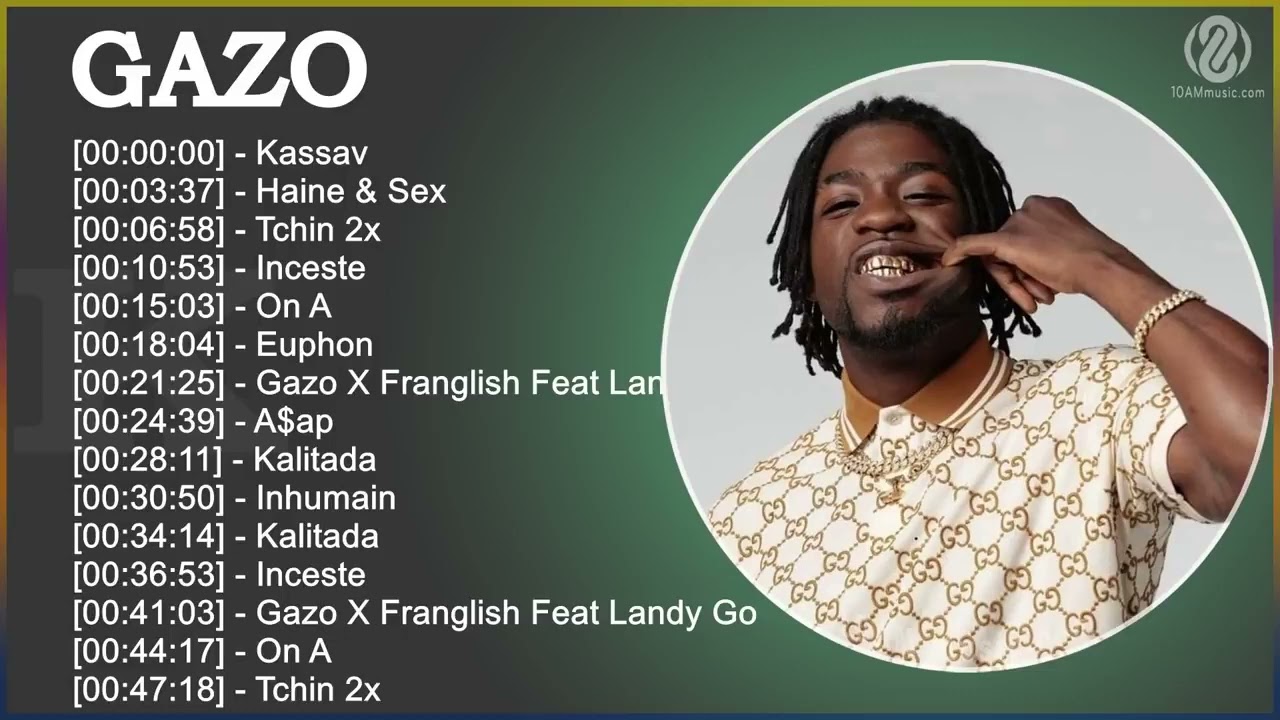 Gazo 2022 MIX ♫ Les Meilleurs Chansons de Gazo ♫ Nouveaut&eacute; Musique Tiktok 2022