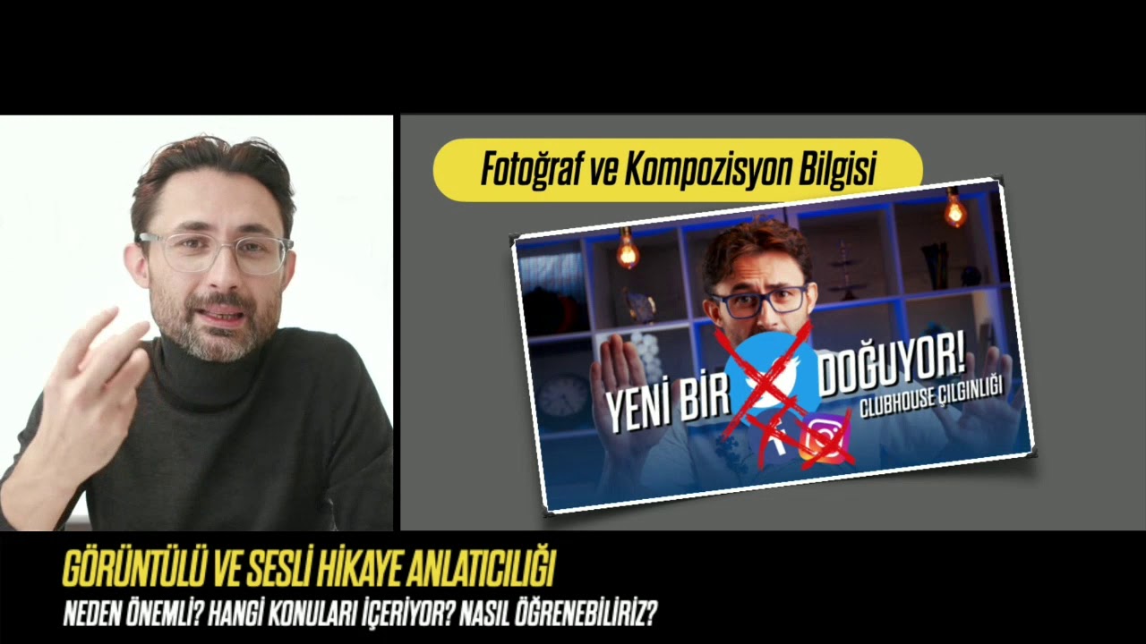 Görüntülü ve Sesli Hikaye Anlatıcılığı - Barış Özcan