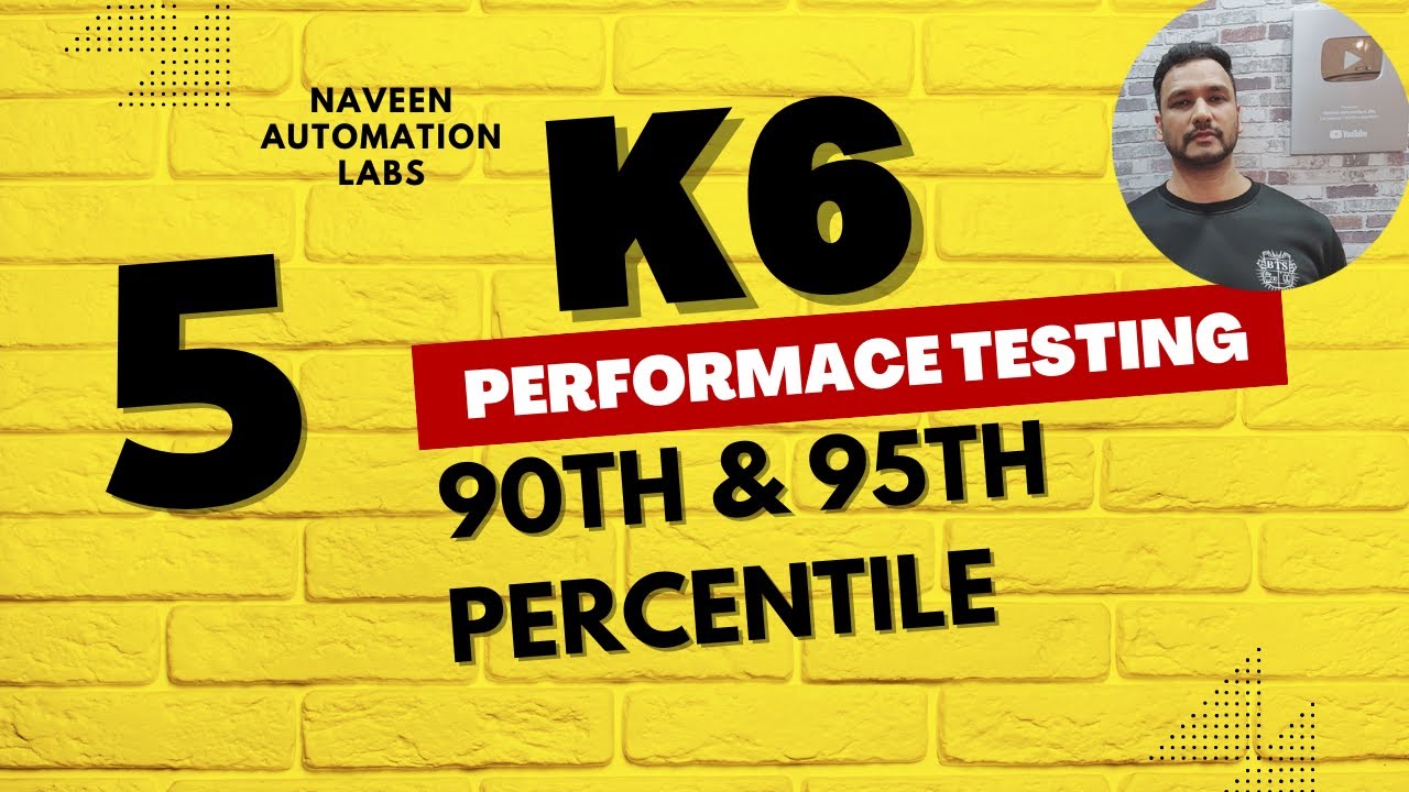 #5 - What is 90th AND 95th Percentile in Load Testing || K6 Performance Metrics