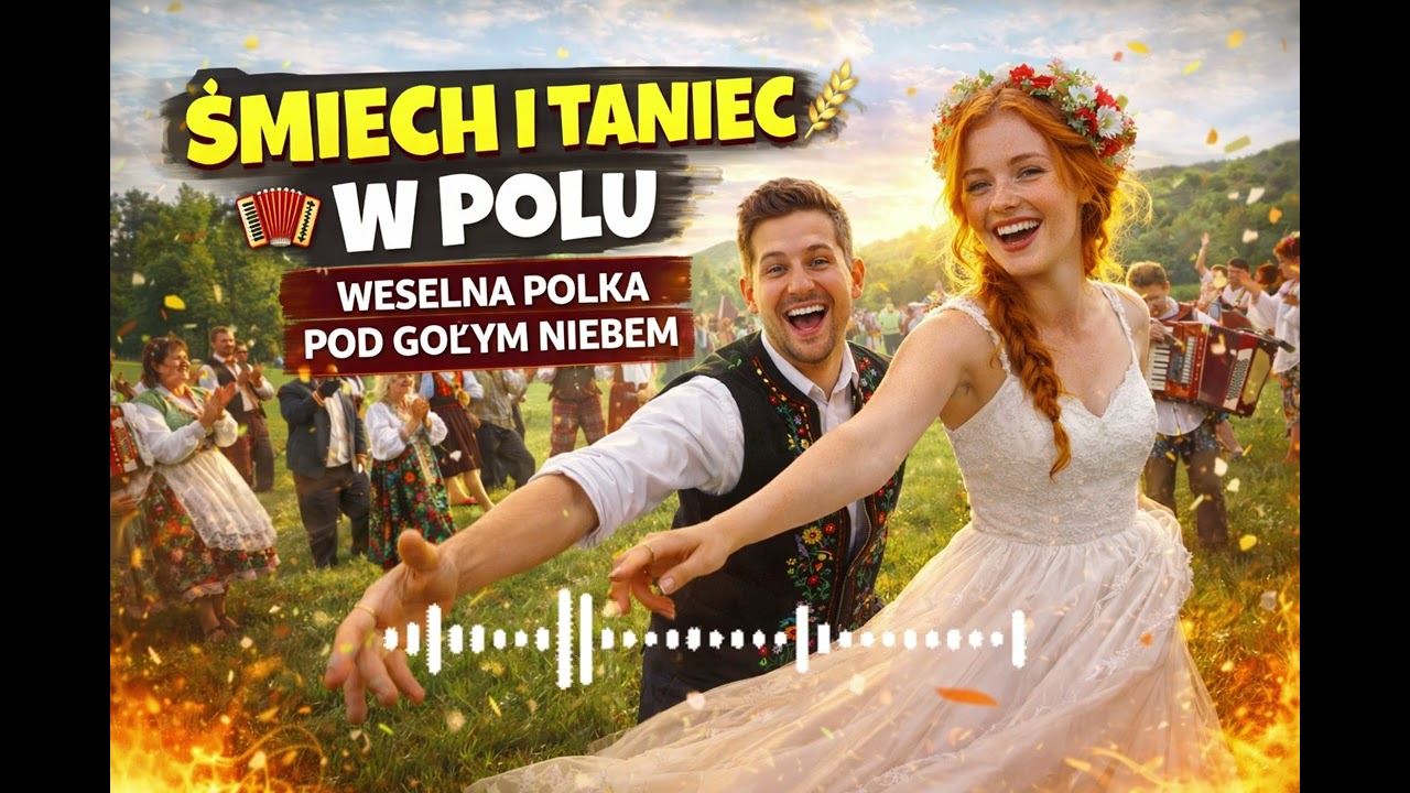 Śmiech i Taniec w Polu 🪗🌾 | Weselna Polka Pod Gołym Niebem | Wesoły Chłop TV