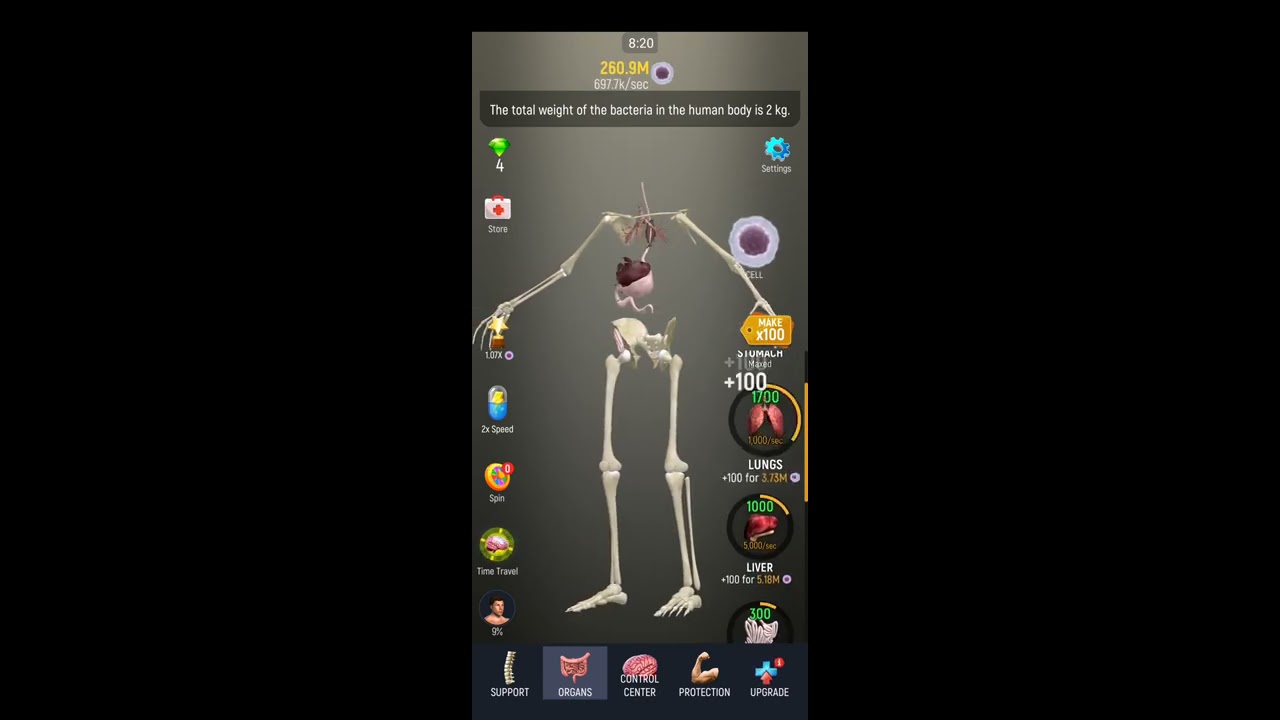 Idle Human (2019) - Mobile Gameplay