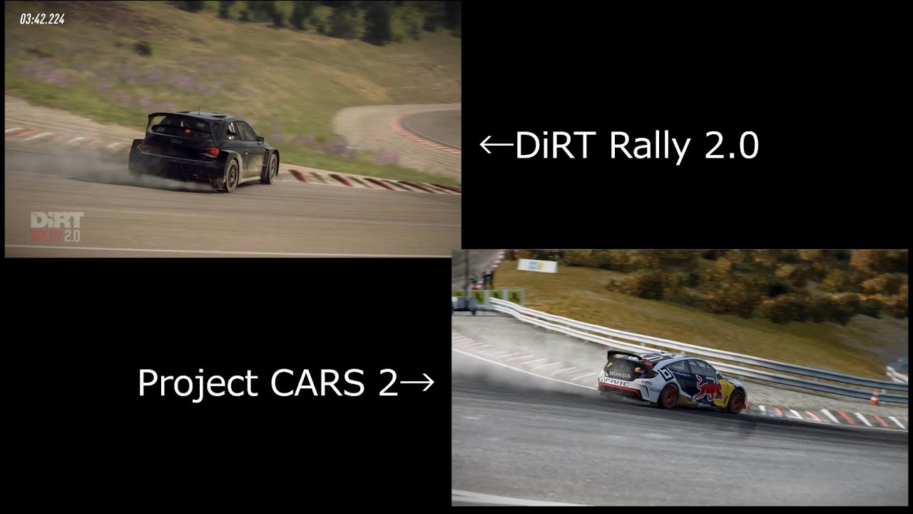 Hell Sub 34 sec comparison [pCARS2/DR2.0]