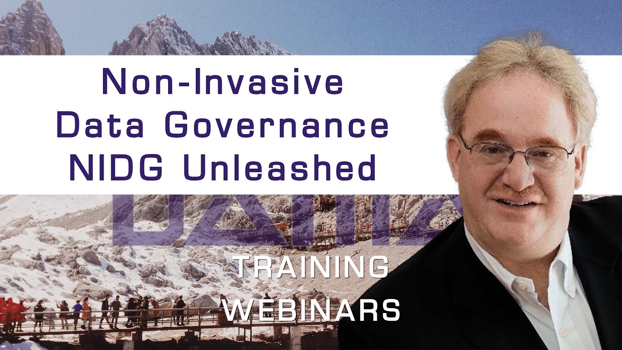 Non-Invasive Data Governance NIDG Unleashed Book Launch With Bob Seiner