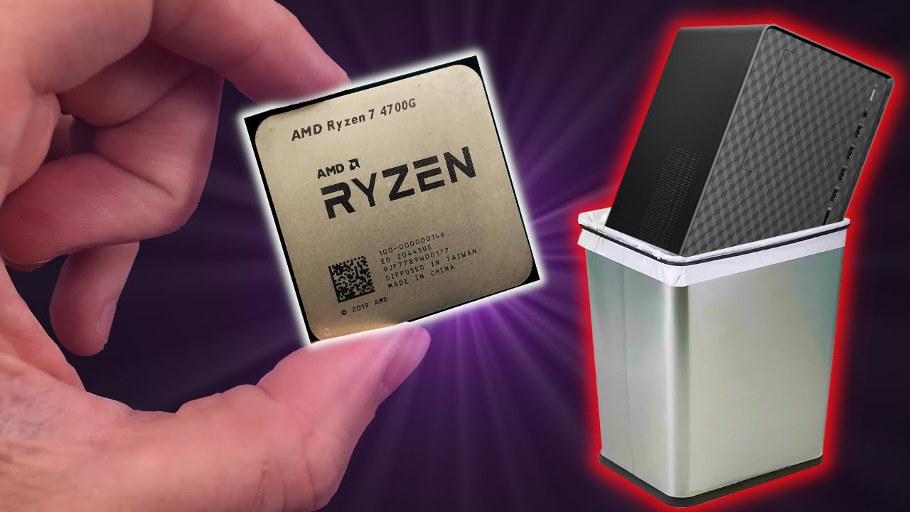 I Bought a PC for the CPU and Trashed the Rest! Ryzen 7 4700g Overclocking Guide - Unlock more FPS!