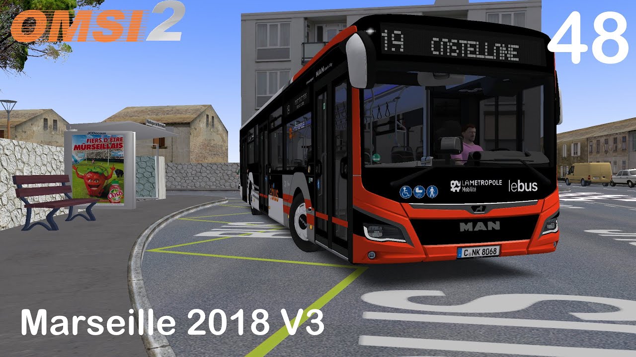OMSI 2 | Ep 48 | Marseille 2018 | Ligne 32 en MAN New Lion's City 12C !