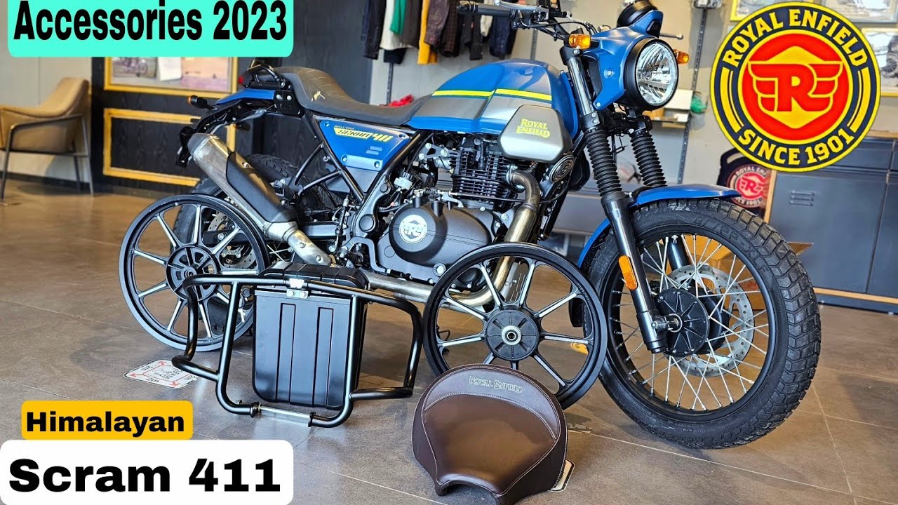 2023 Royal Enfield Scram 411 | All Company Accessories List and Price