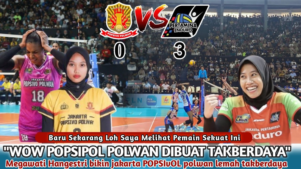 🔴LIVE SEDANG BERLANGSUNG PROLIGA 2026-Jakarta Pertamina Enduro  vs Popsivo Polwan  Megatron Mengamuk