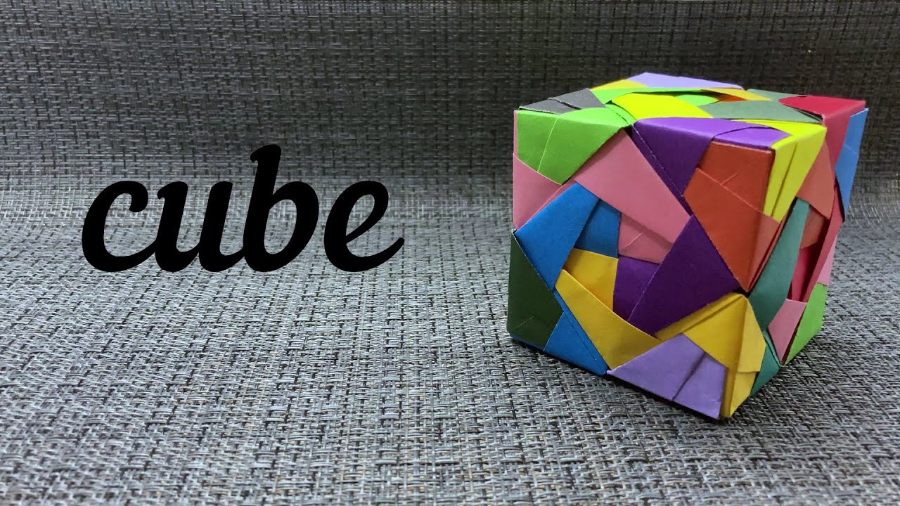 Origami Kusudama Cube