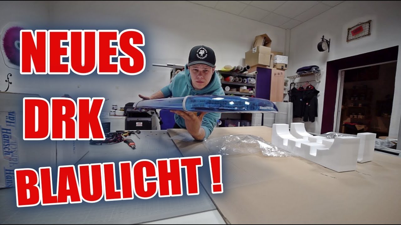 NEUES Blaulicht für das DRK 🚑  ! Hänsch DBS 5000 😁🚒 | ItsMarvin