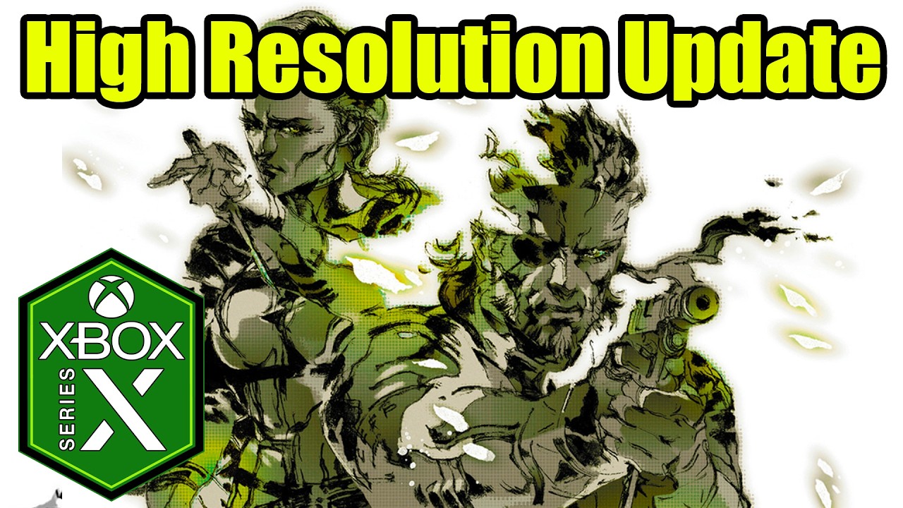 Metal Gear Solid 3 [Обновление с высоким разрешением] Геймплей на Xbox Series X [Master Collectio...