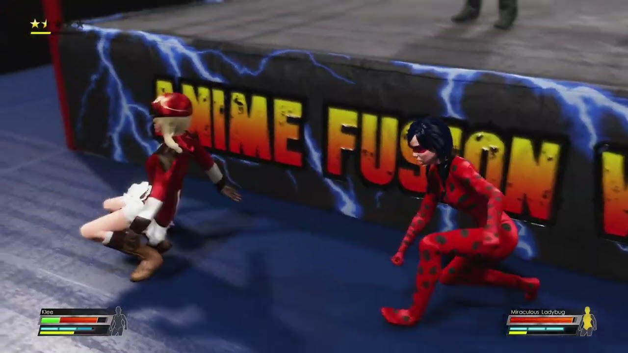 Klee VS Miraculous Ladybug 6 | WWE 2K22 | ANIME | Genshin Impact VS Miraculous Ladybug