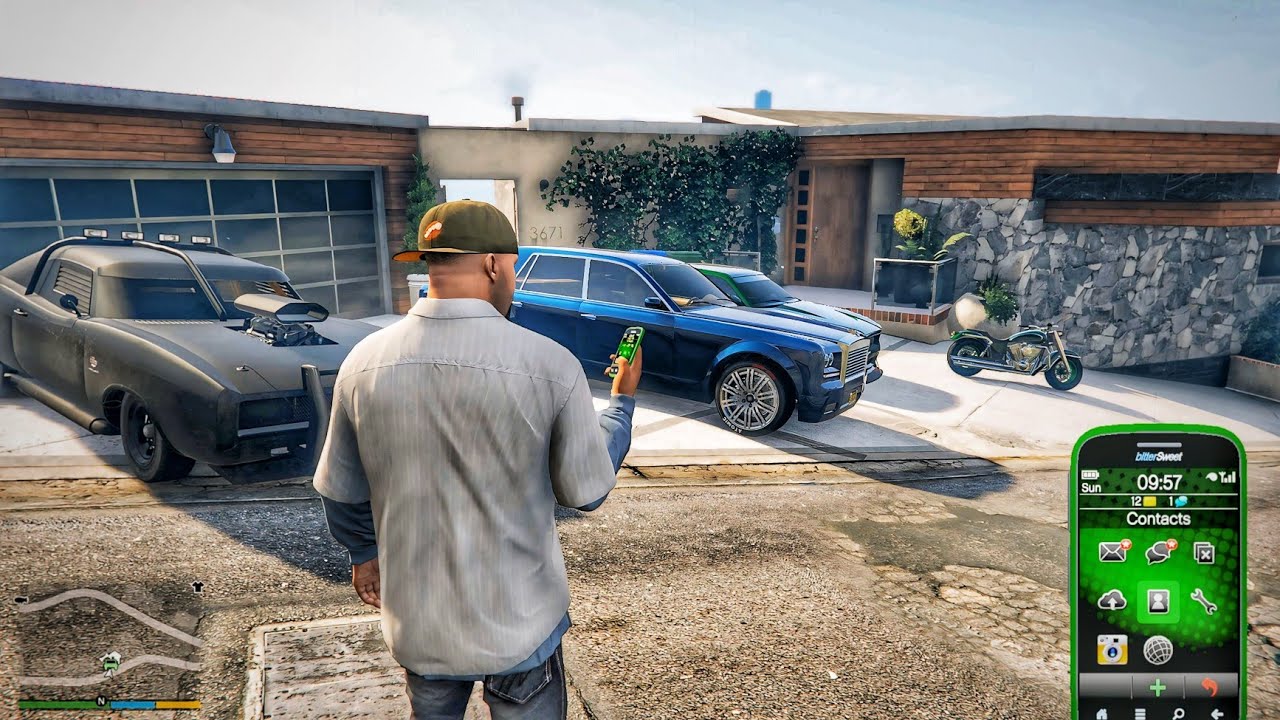 GTA 5 | Franklin Bought a Super Luxury Car — Then Called His Best Friends