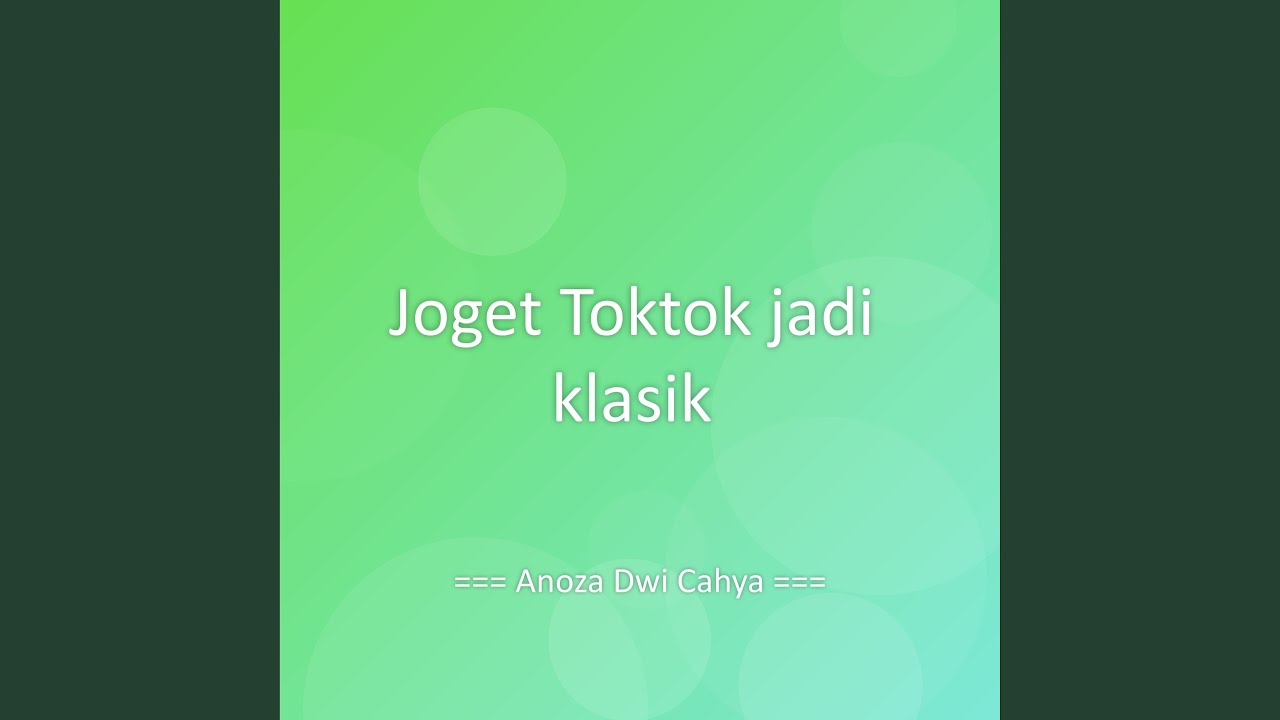 Joget Toktok jadi klasik