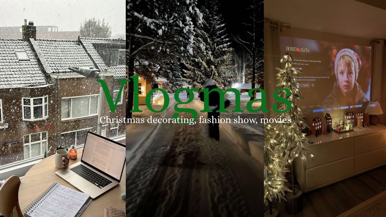 Vlogmas🎄🎅| украшаем дом , новогодние фильмы , распаковка