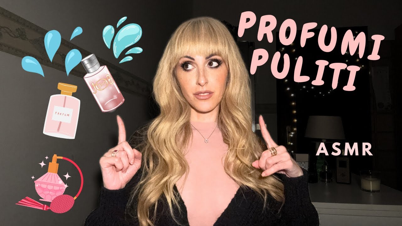 NON I SOLITI PROFUMI PULITI🧴🫧RILASSIAMOCI IN WHISPERING😴💤{ASMR ITA🇮🇹}