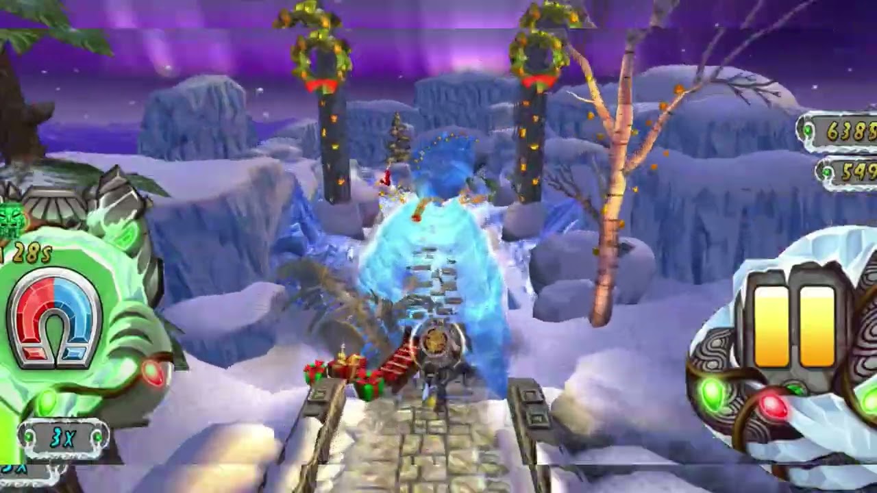 I Survived the Frozen Festival in Temple Run 2 🧊❄️ | Extreme Endless Run