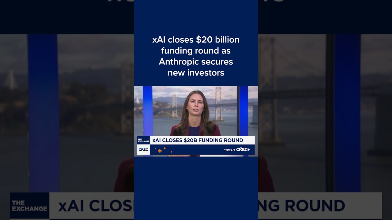 xAI closes $20 billion funding round as Anthropic secures new investors