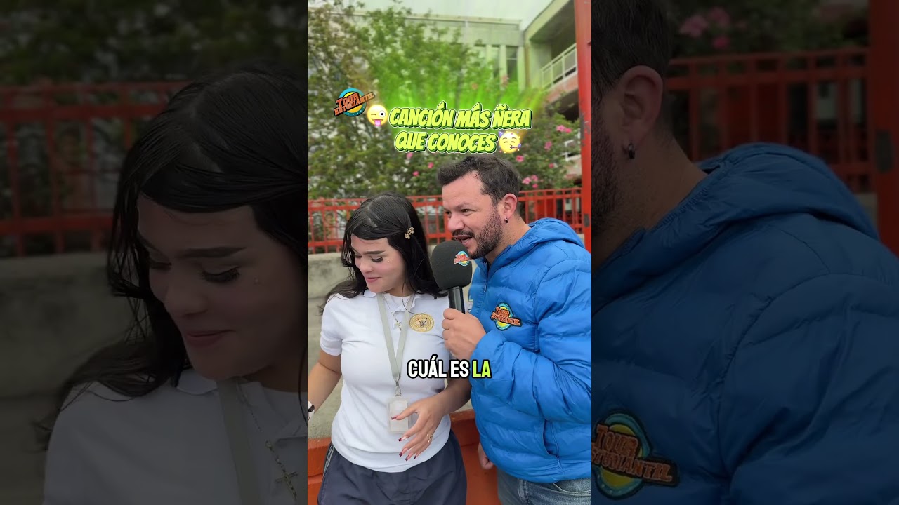 🎶👀🤢Cu&aacute;l es el nombre de la canci&oacute;n m&aacute;s &ntilde;era que conoces? Nos quieres en tu colegio?