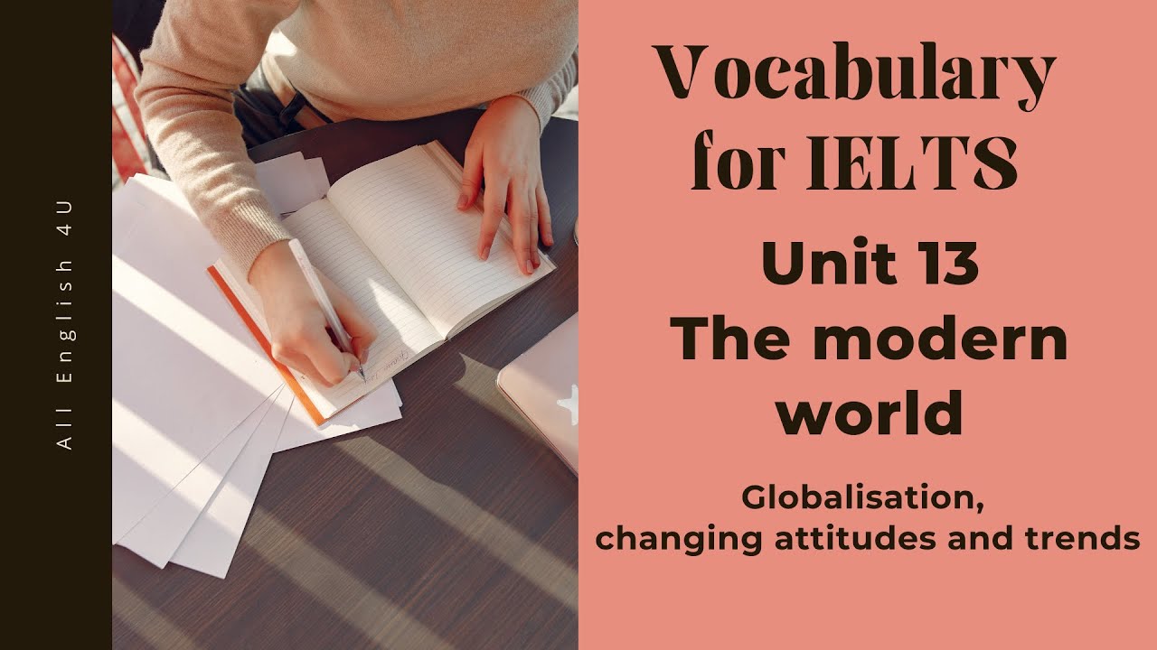 Модуль 13 | Современный мир | Лексика для IELTS | All English 4U