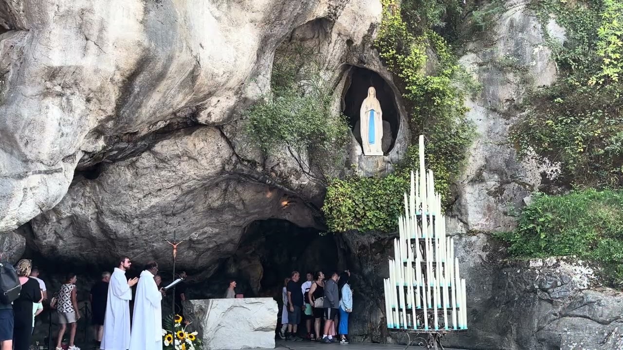 “Our Personal Experience Holy Rosary @ Our Lady of Lourdes of France🇫🇷 “🙏08.21.2024