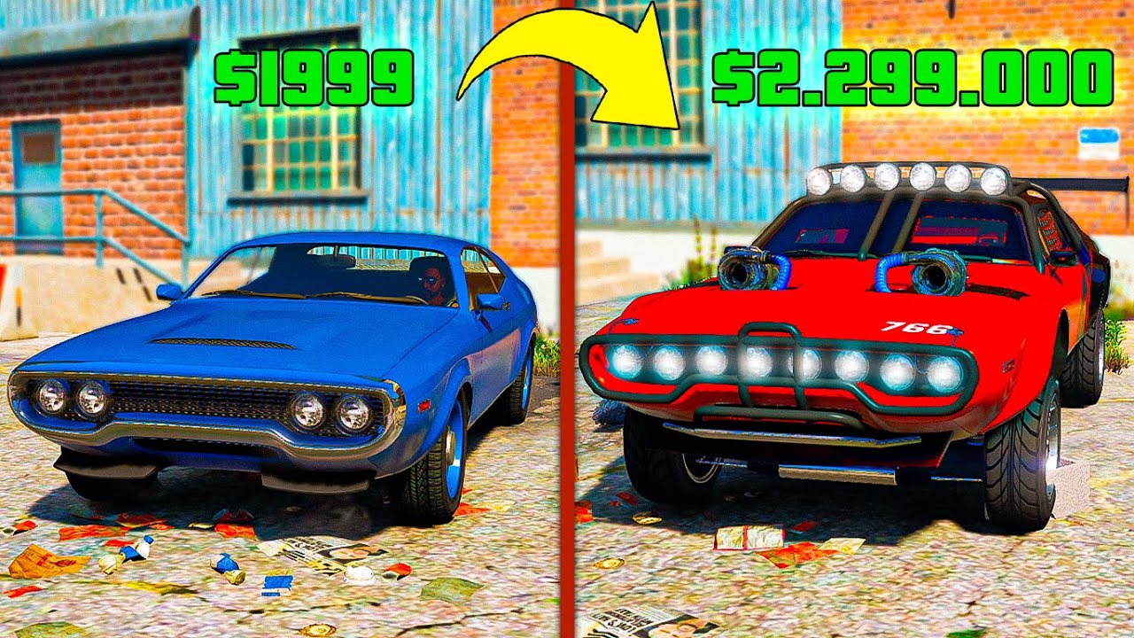 TUNANDO SUPER CARROS DE LUXO DE NPC NO GTA 5!!