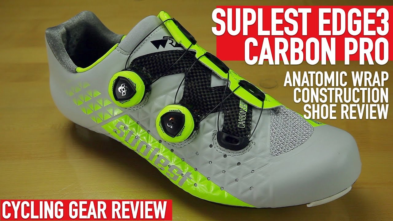 Suplest Edge3 Carbon Pro Cycling Road Shoe - Anatomic Wrap Design Explained