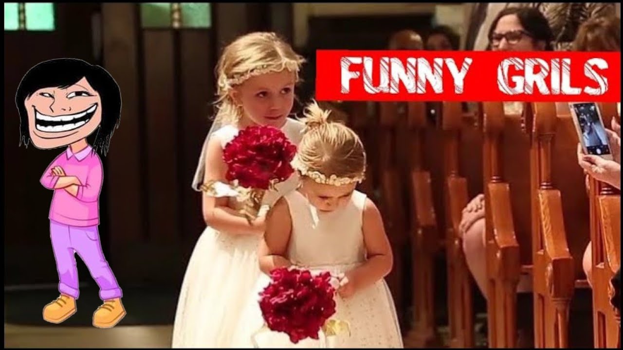 💙 Most Funny Flower Girls 😅