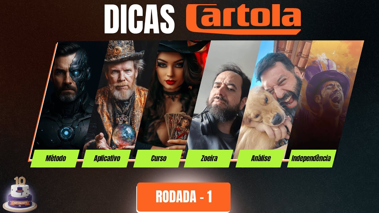 TIME ATUALIZADO #1 RODADA | CARTOLA FC 2026