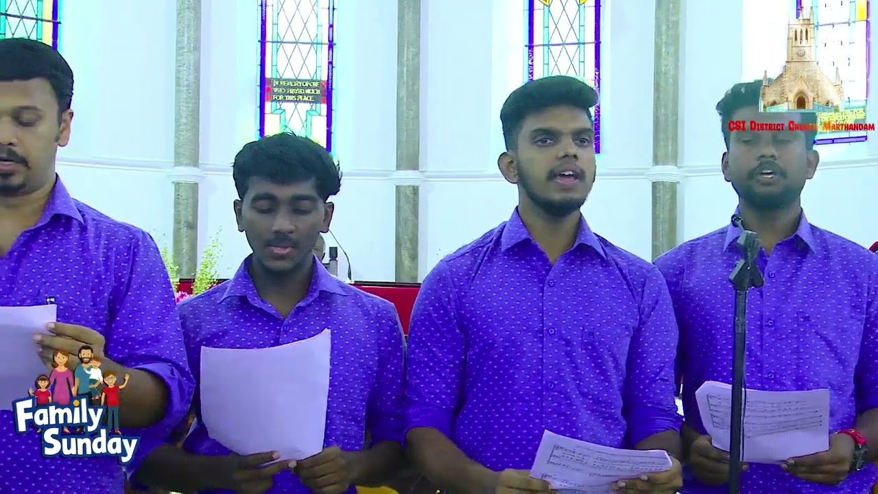 கீதங்கள் பாடி நானும் || Male Voice || CSI District Church Marthandam