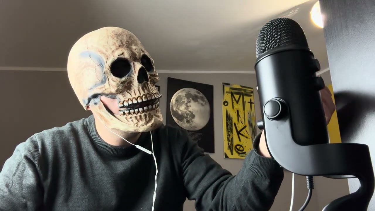 💀ASMR-New Mic!!!!!Blue yeti Triggers,Mic pumping,gripping and more(No talking)