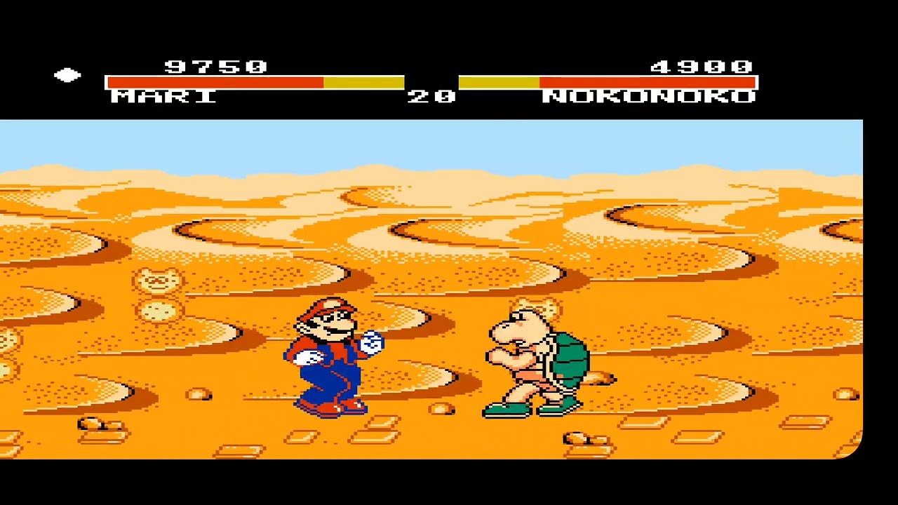 Playing Kart fighter on NES