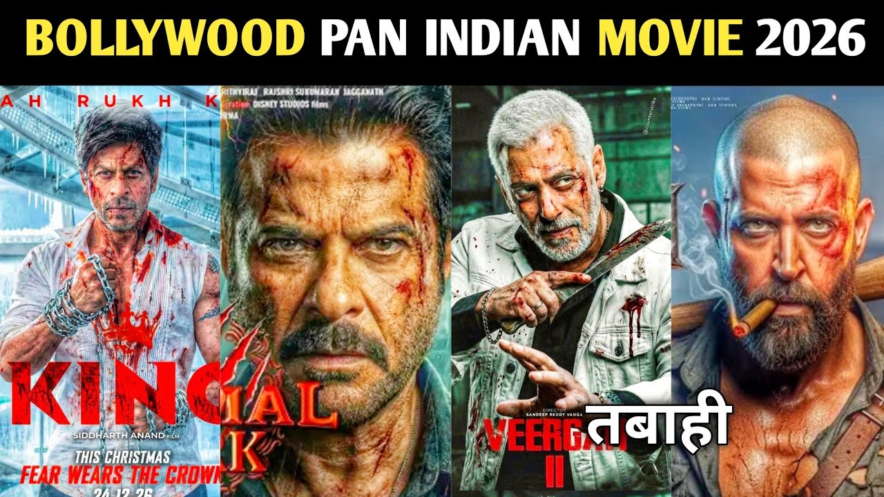 Top 10 Bollywood Biggest Pan Indian Upcoming Movies 2026-27-28 | बॉलीवुड की सबसे बड़ी फिल्म 2026-27