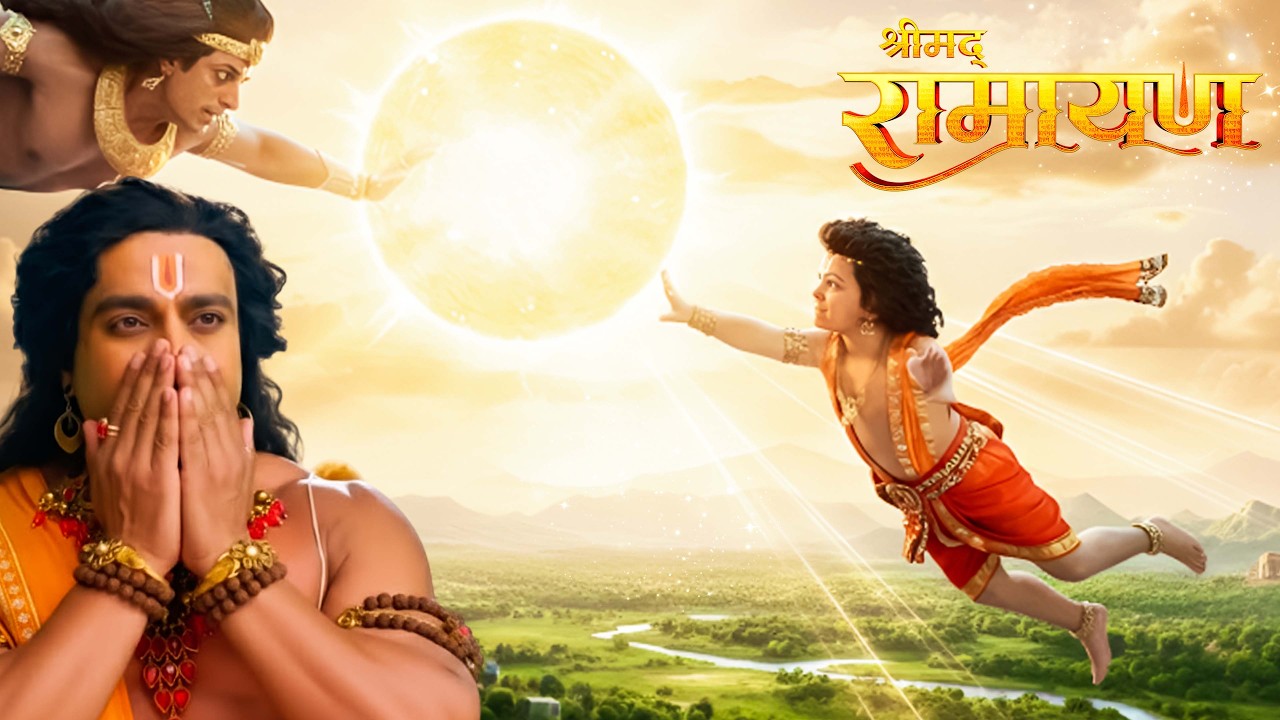 बाल हनुमान की लीला: फल समझकर सूर्य की ओर लगाई छलांग। || Shrimad Ramayan ||