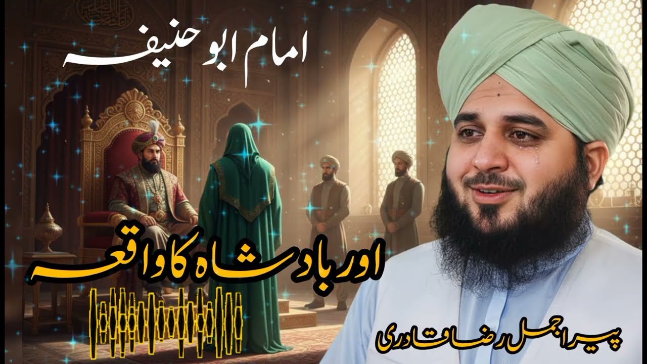  امام ابو حنیفہ اور بادشاہ کا واقعہ اجمل رضا قادری 