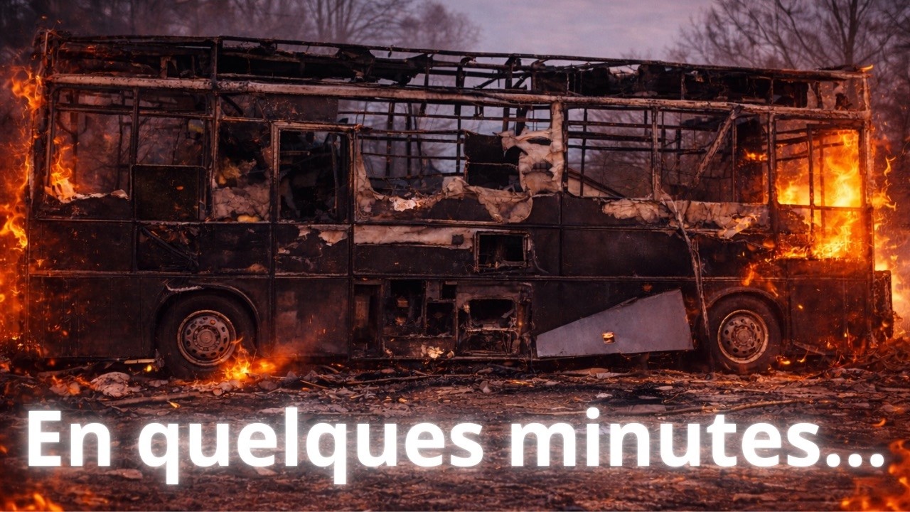 Leur maison à roulettes est partie en fumée